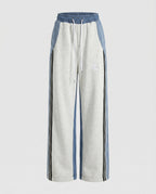 Women's Casual Sports Pants with Side Stripes