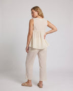 Women's Comfortable Loungewear Set with a Loose Fit and Playful Design - Back View