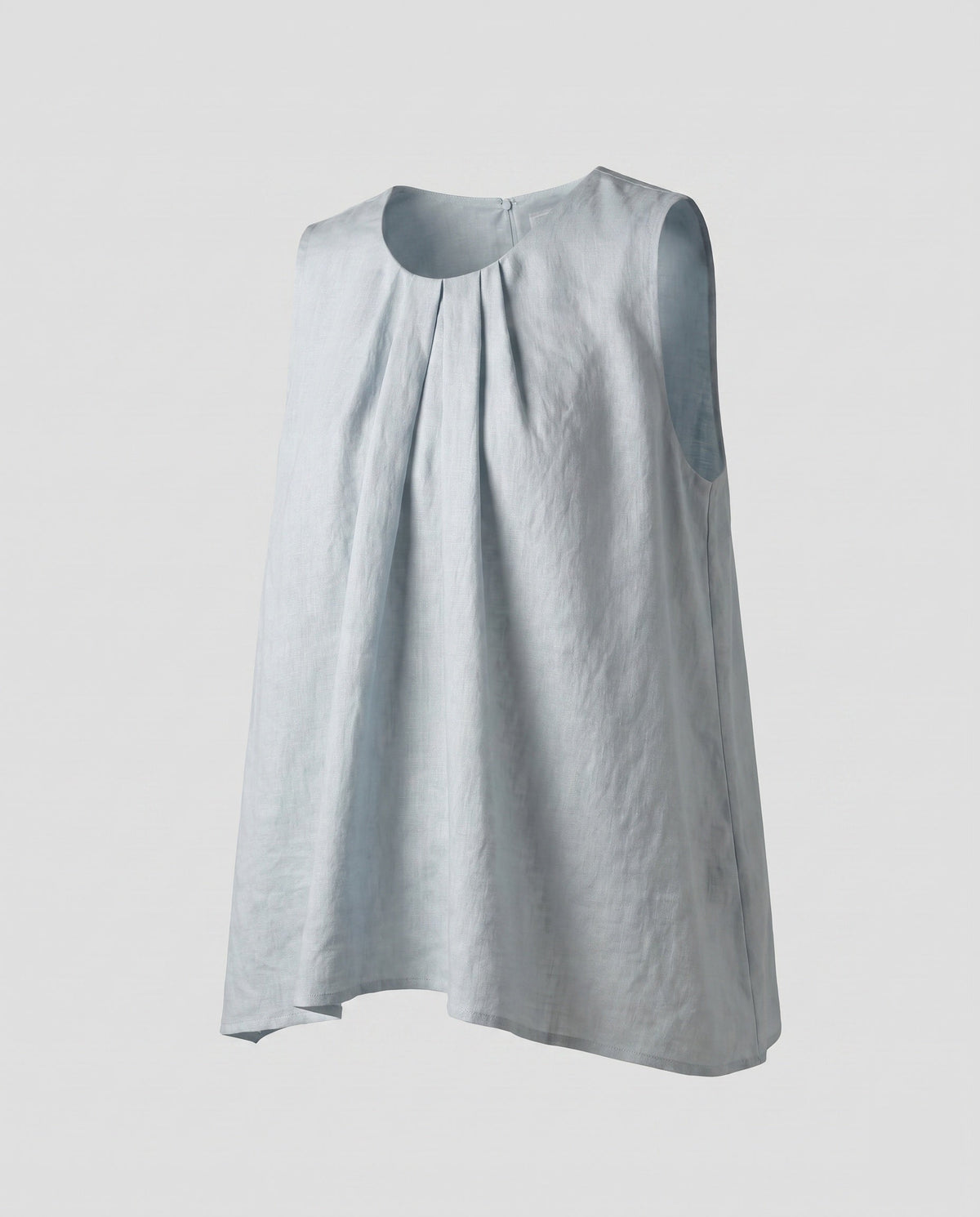 Women's Airy Blouse Shirt with Fine Ruffle Details