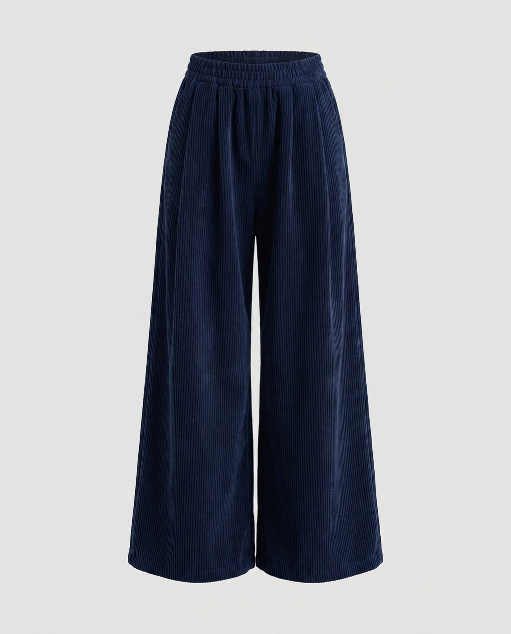 Women's Casual Wide-Leg Sweatpants with High Waist, Practical Pockets