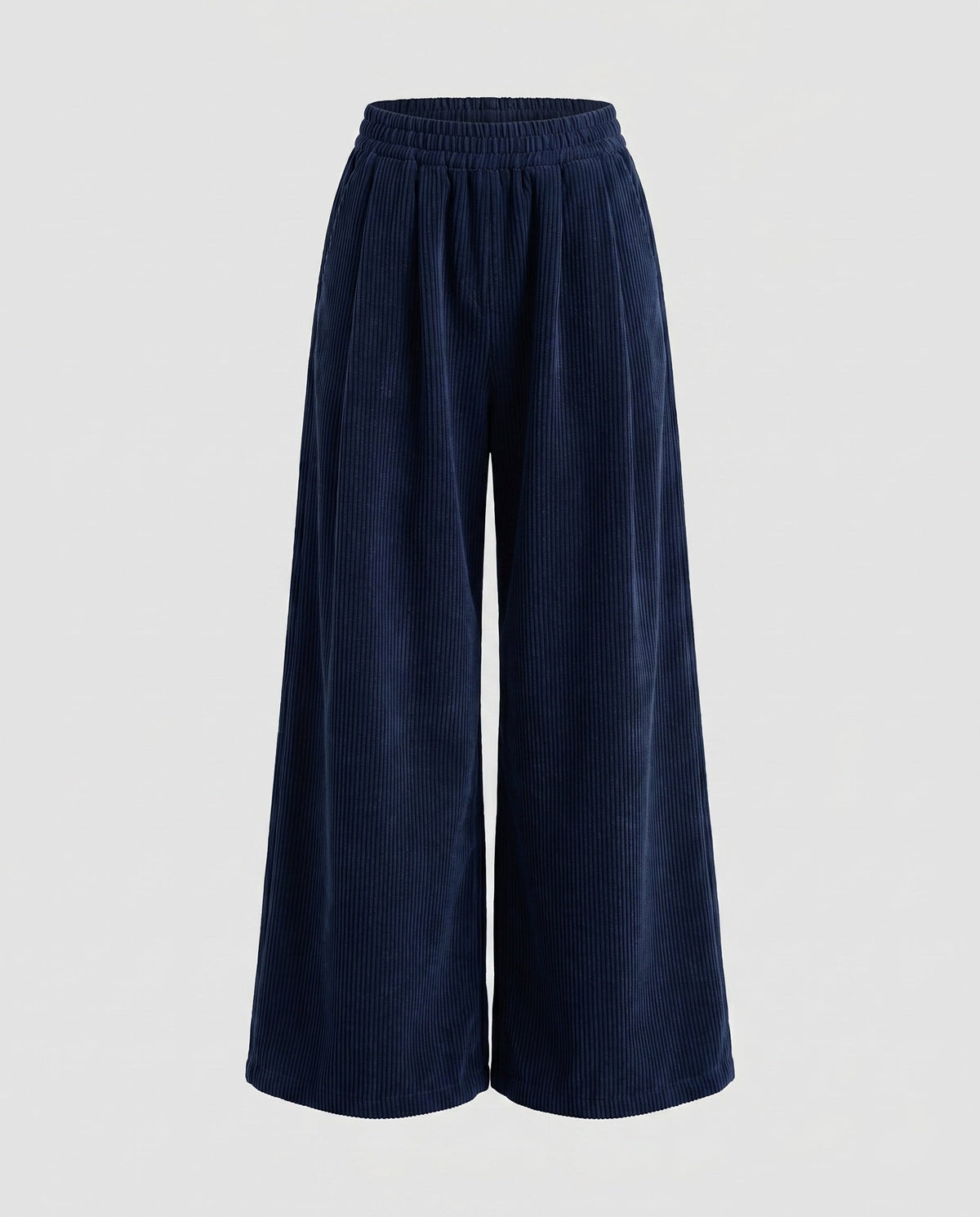 Women's Casual Wide-Leg Sweatpants with High Waist, Practical Pockets