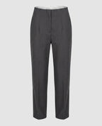Women's Elegant Fabric Trousers with Modern Cut