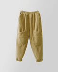 Women's Cord Harem Pants with Soft Feel and Practical Pockets