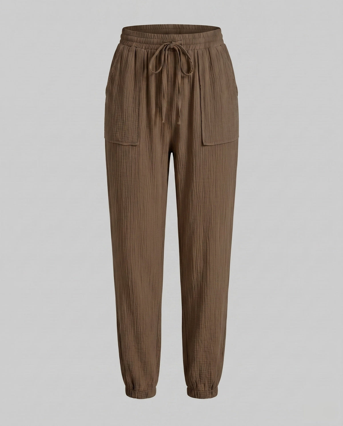 Women's Casual Leisure Pants with Practical Side Pockets