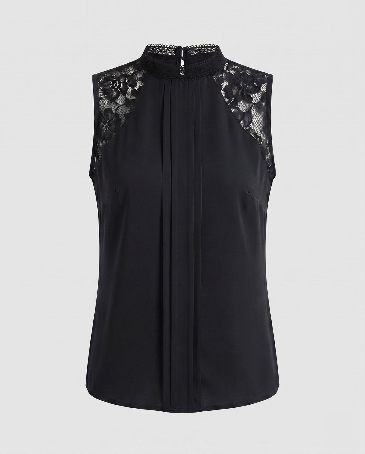 Women's Top with Elegant Lace Sleeves and Timeless Cut