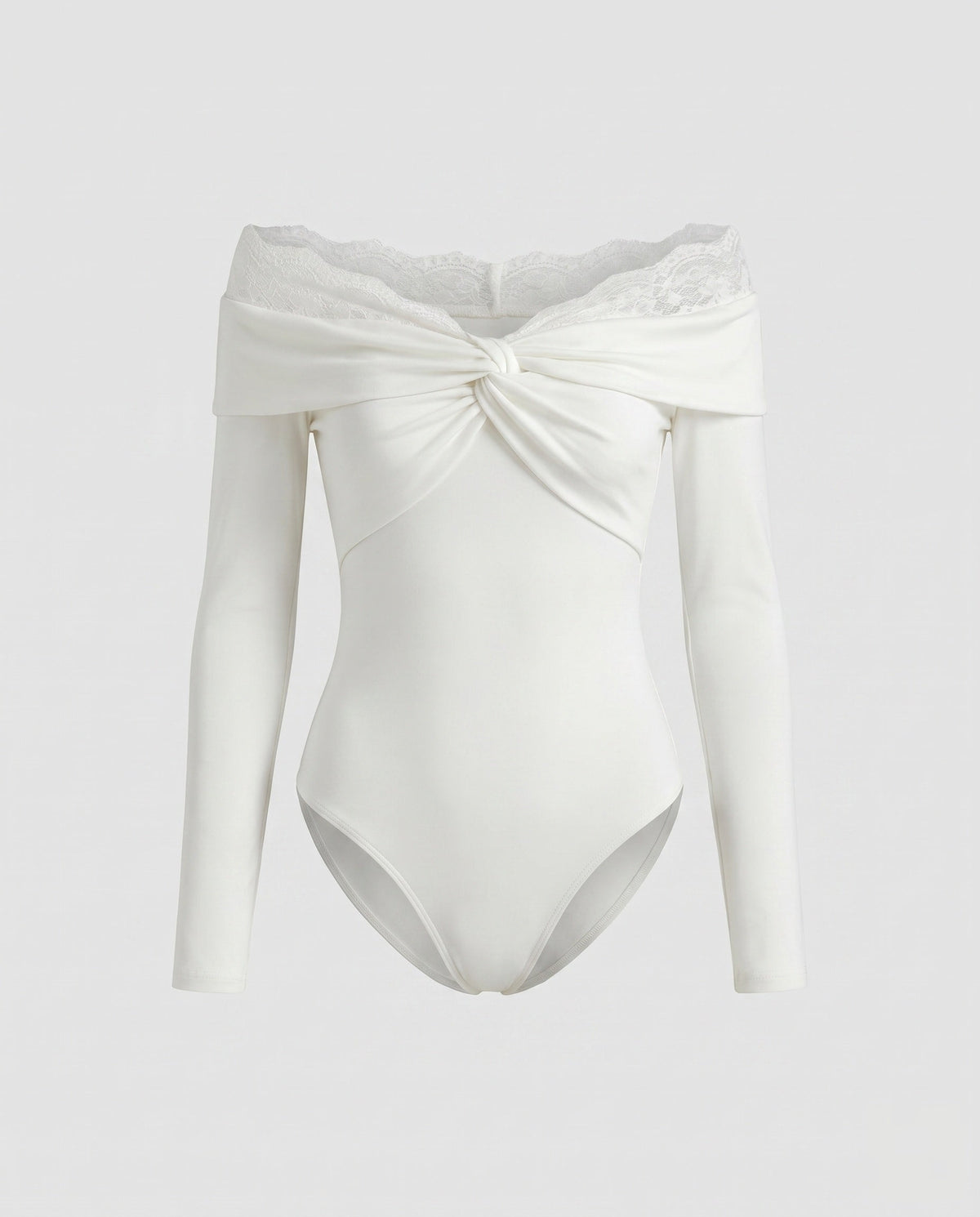 Women's Top with Transparent Lace Detailing, Sophisticated Wrap Design