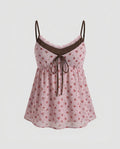 Women's Casual Blouse Top with Floral Patterns