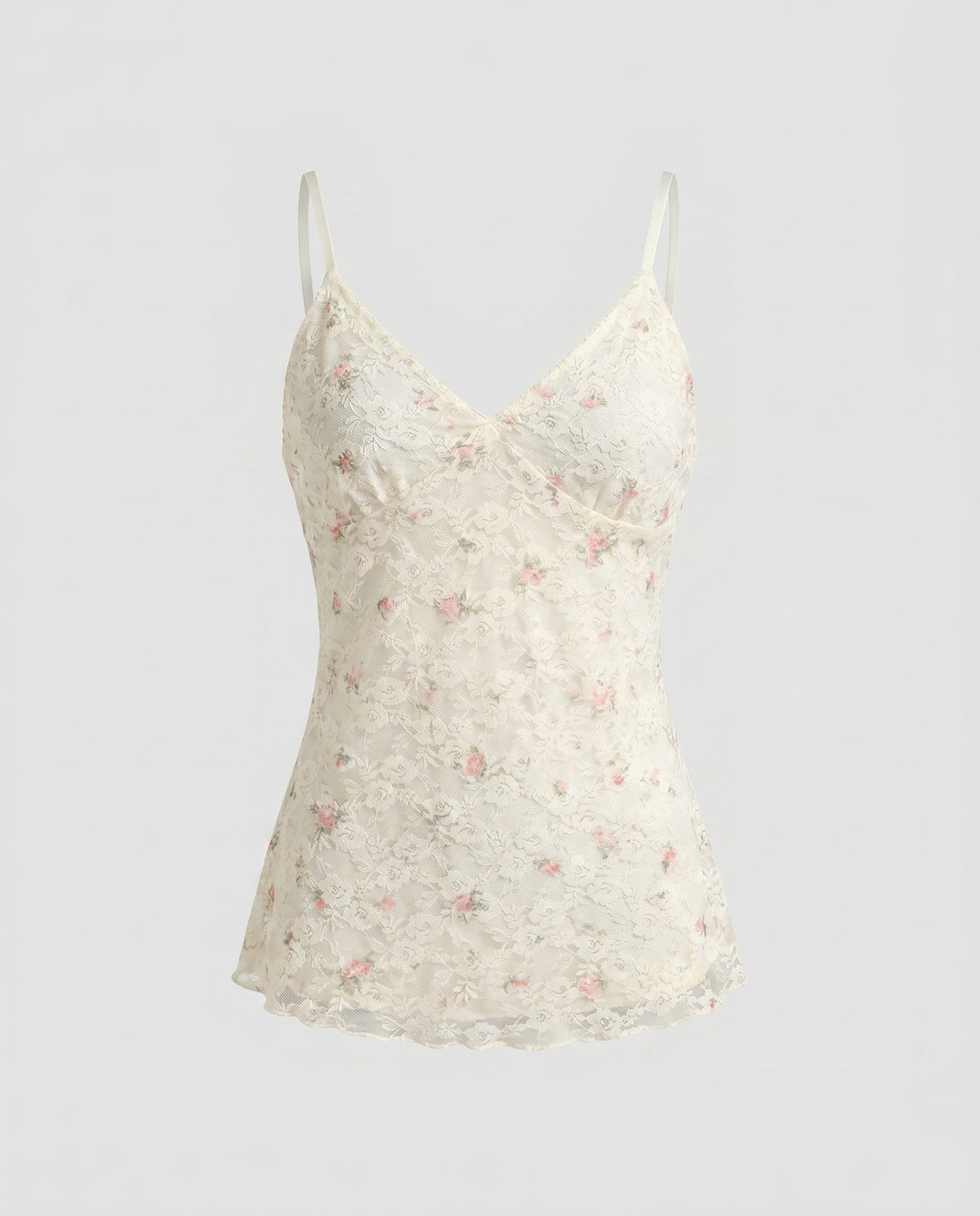 Women's Lace Dress with Delicate Floral Details
