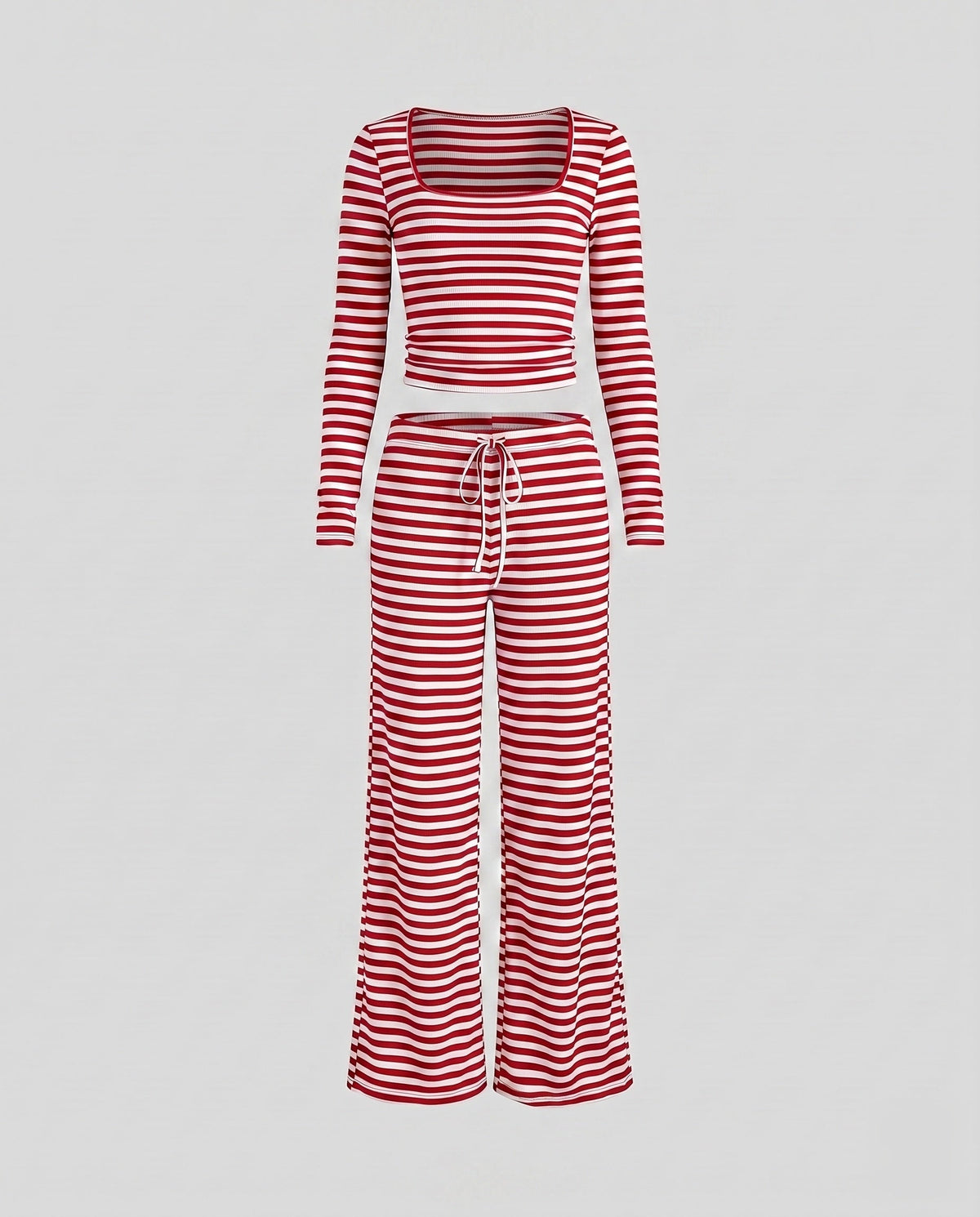Women's Casual and Comfortable Knitted Suit with a Loose Fit