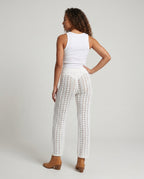 Women's Airy Knitted Pants - Back View