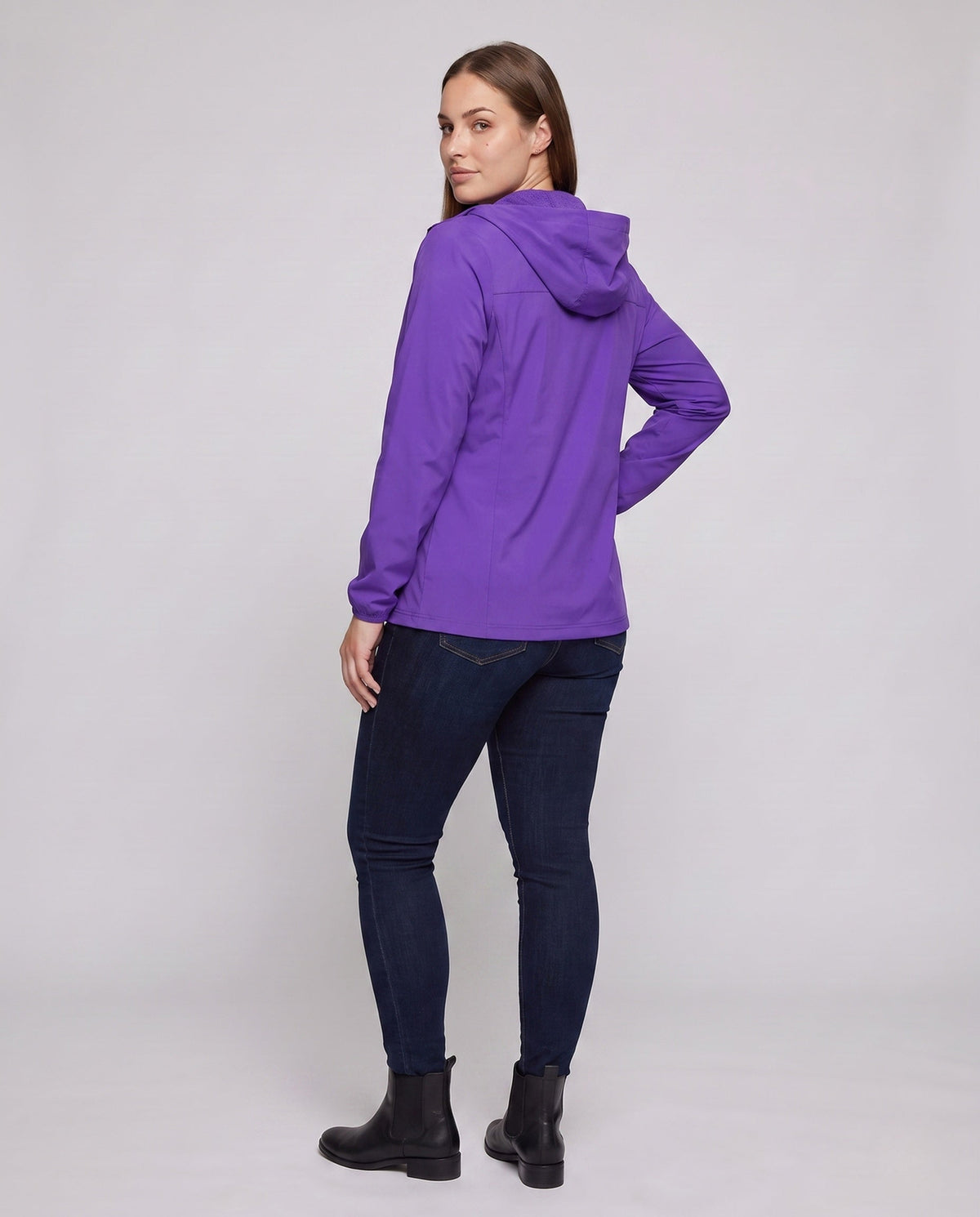 Women's Technical Sports Jacket - Back View
