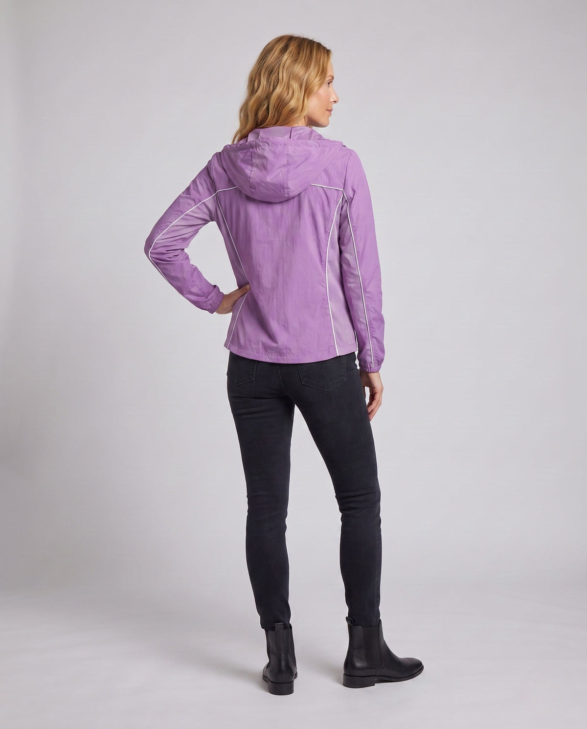 Women's Technical UV Protection Jacket with Breathable Properties - Back View