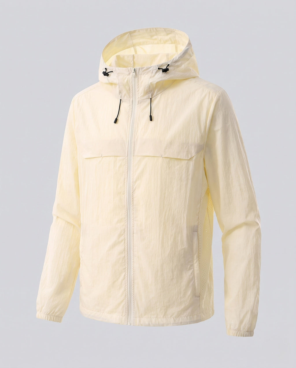 Women's Technical Windbreaker Jacket with Adjustable Hood