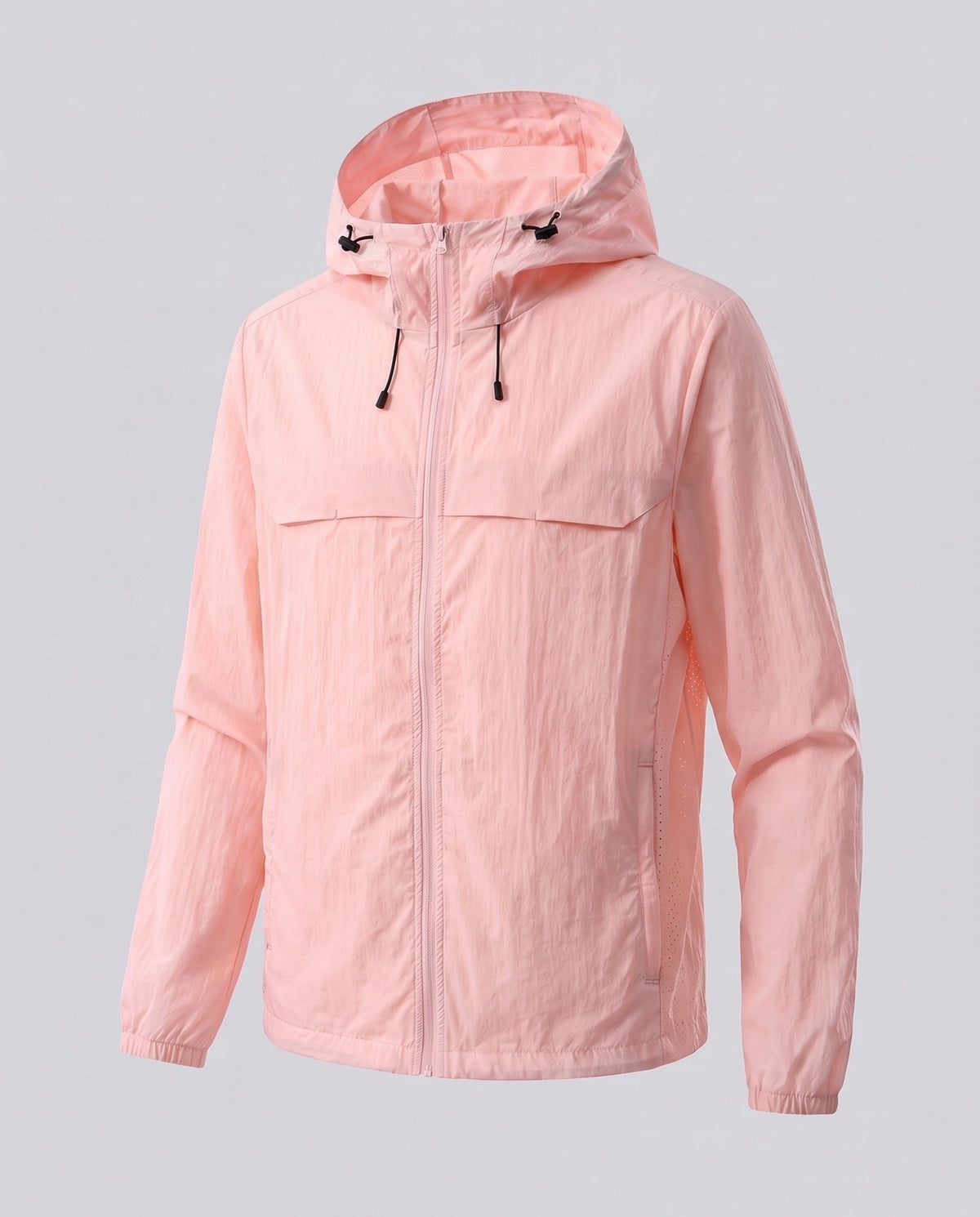 Women's Technical Windbreaker Jacket with Adjustable Hood