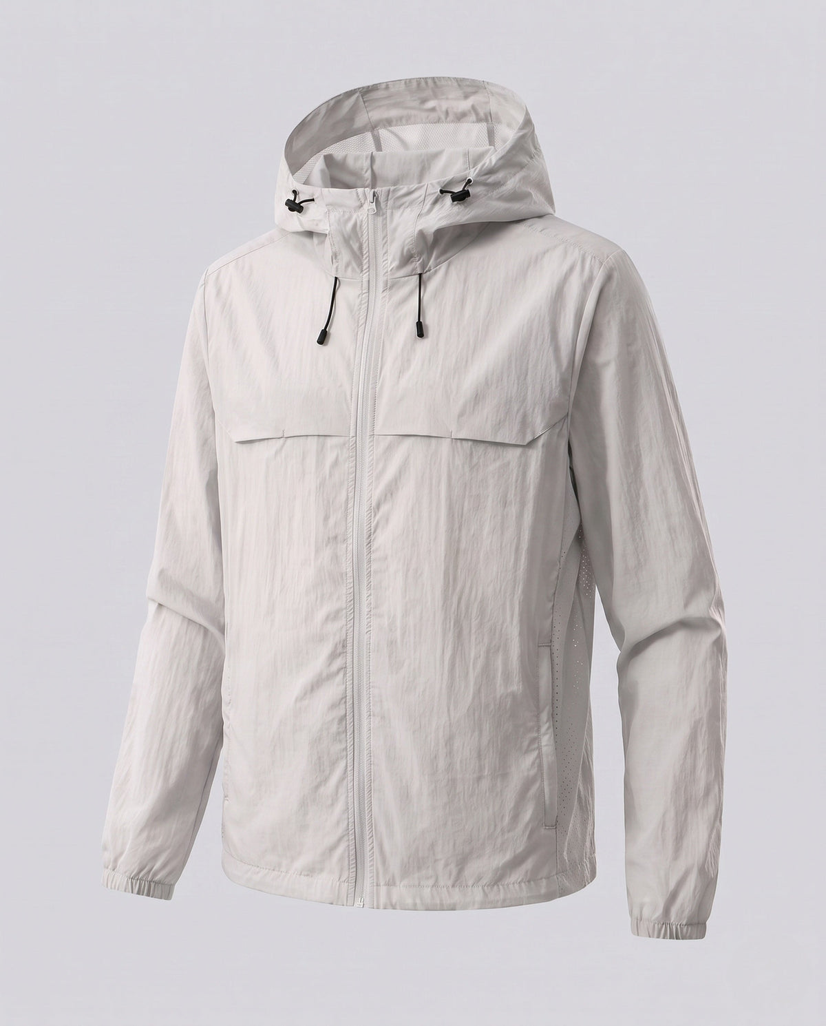Women's Technical Windbreaker Jacket with Adjustable Hood
