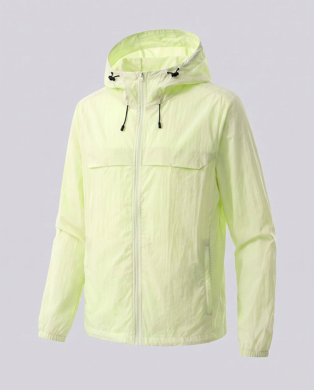 Women's Technical Windbreaker Jacket with Adjustable Hood