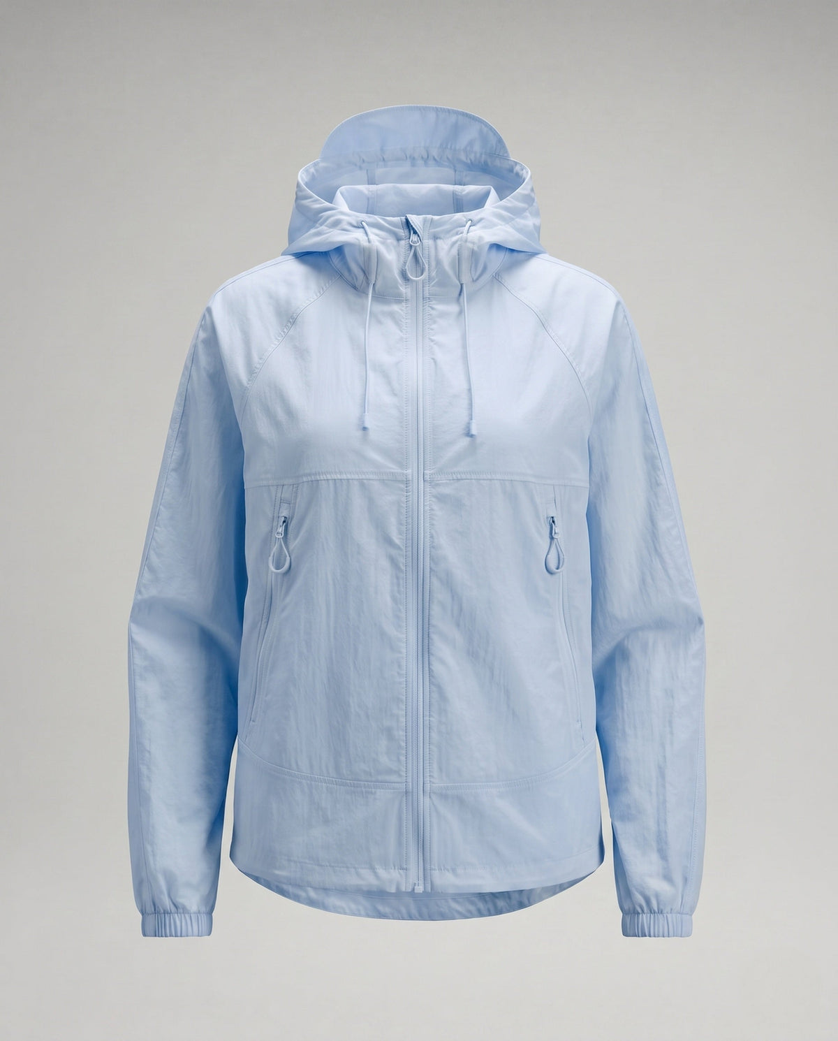 Women's Technical Windbreaker with Adjustable Hood