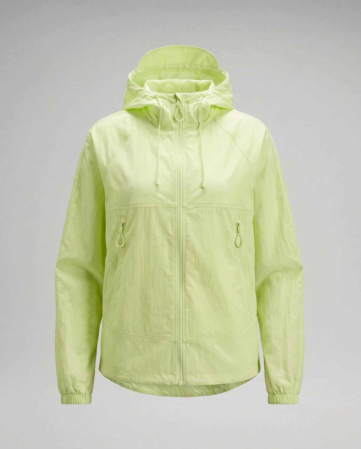 Women's Technical Windbreaker with Adjustable Hood
