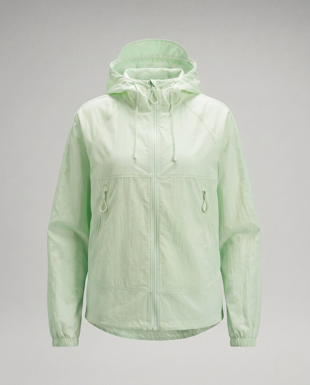 Women's Technical Windbreaker with Adjustable Hood