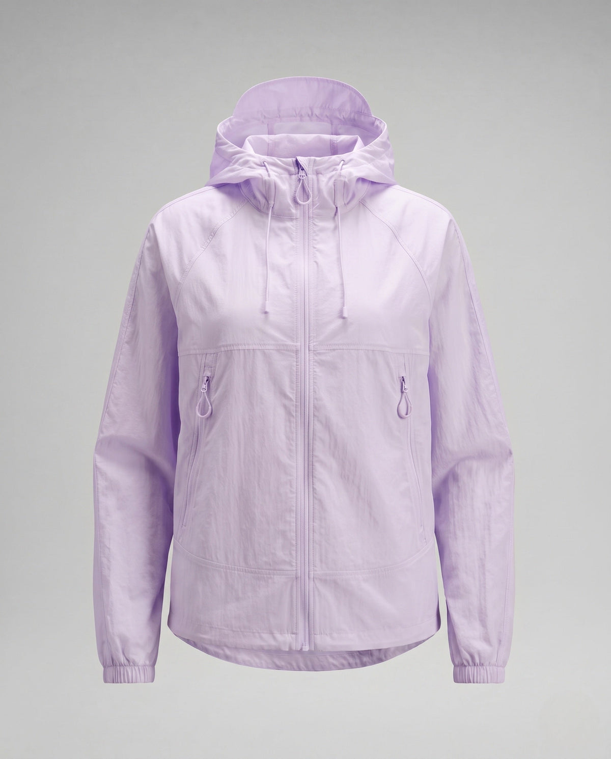 Women's Technical Windbreaker with Adjustable Hood