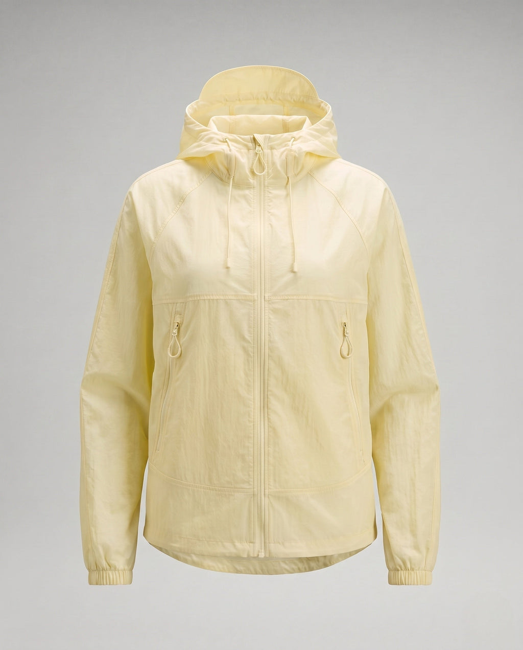 Women's Technical Windbreaker with Adjustable Hood