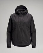Women's Technical Windbreaker with Adjustable Hood