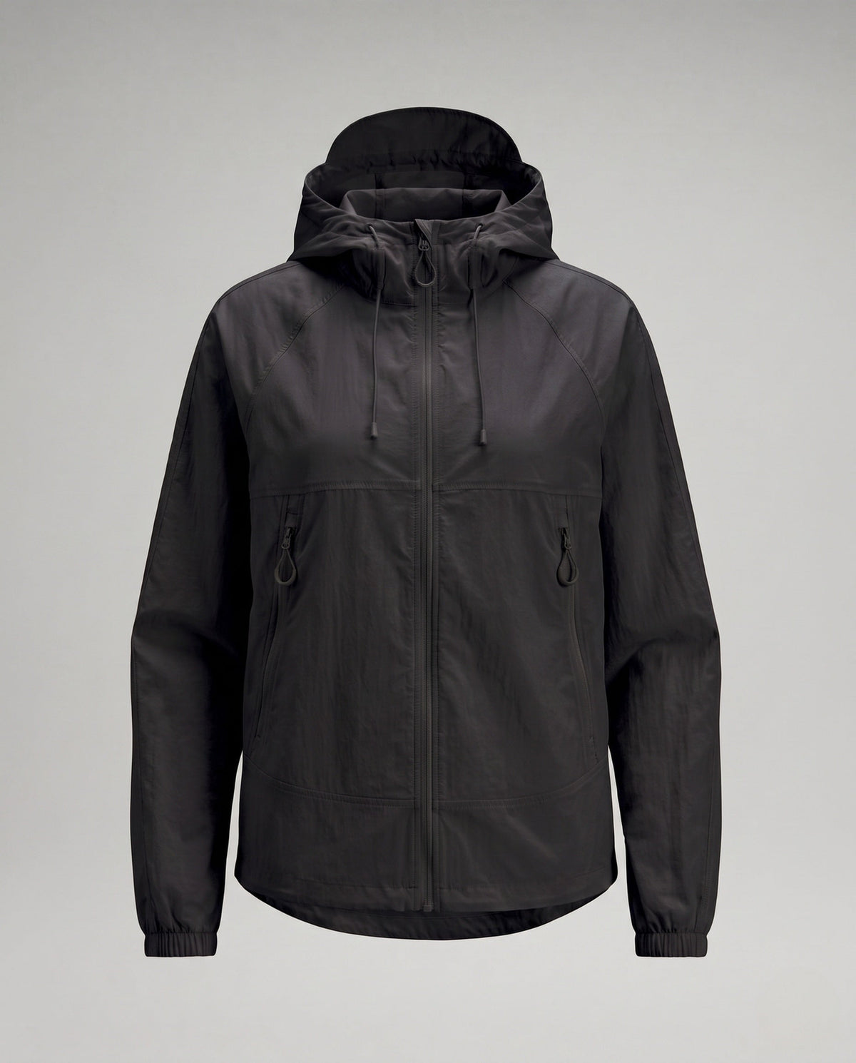 Women's Technical Windbreaker with Adjustable Hood