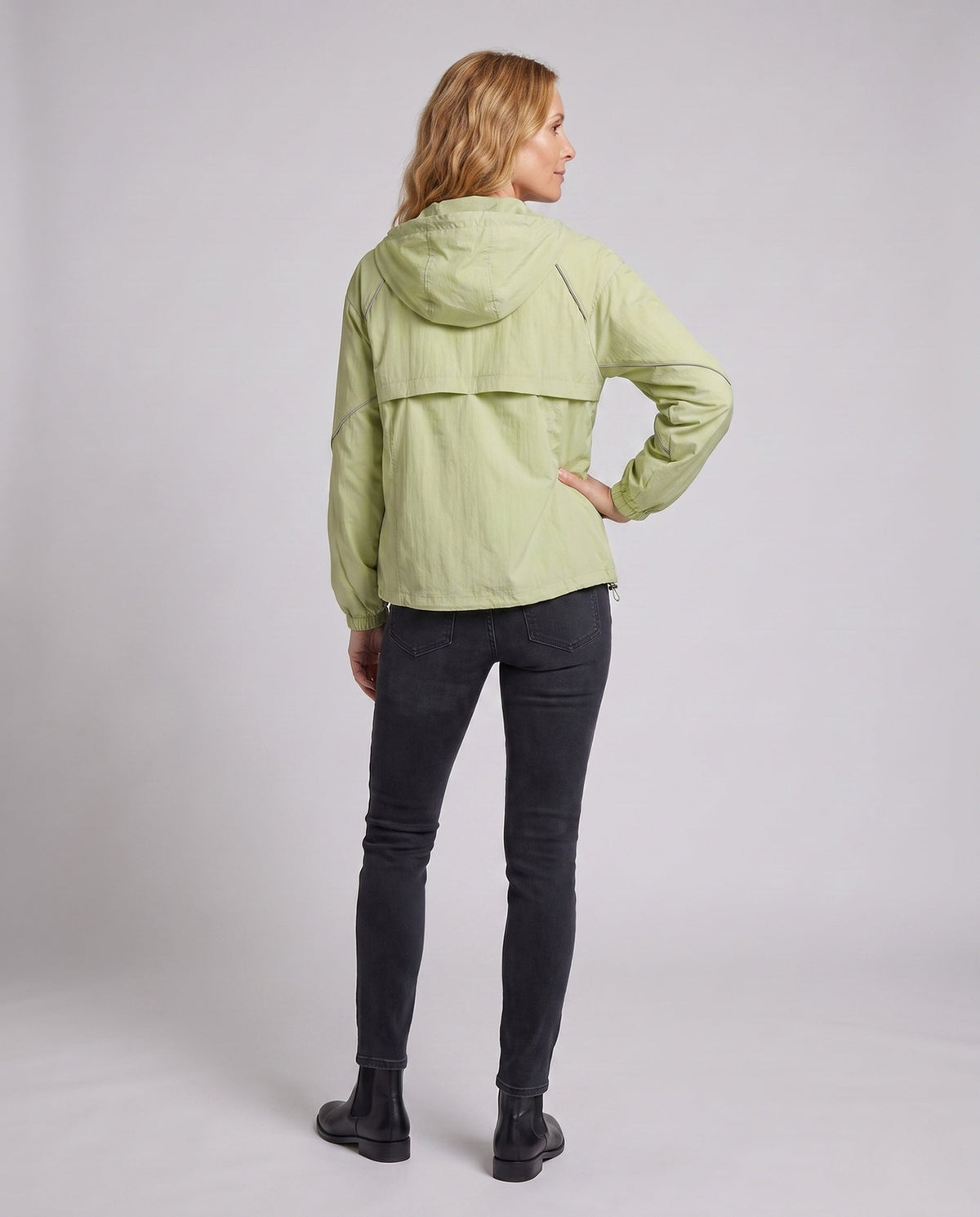 Women's Ultralight Breathable Jacket with Hood - Back View