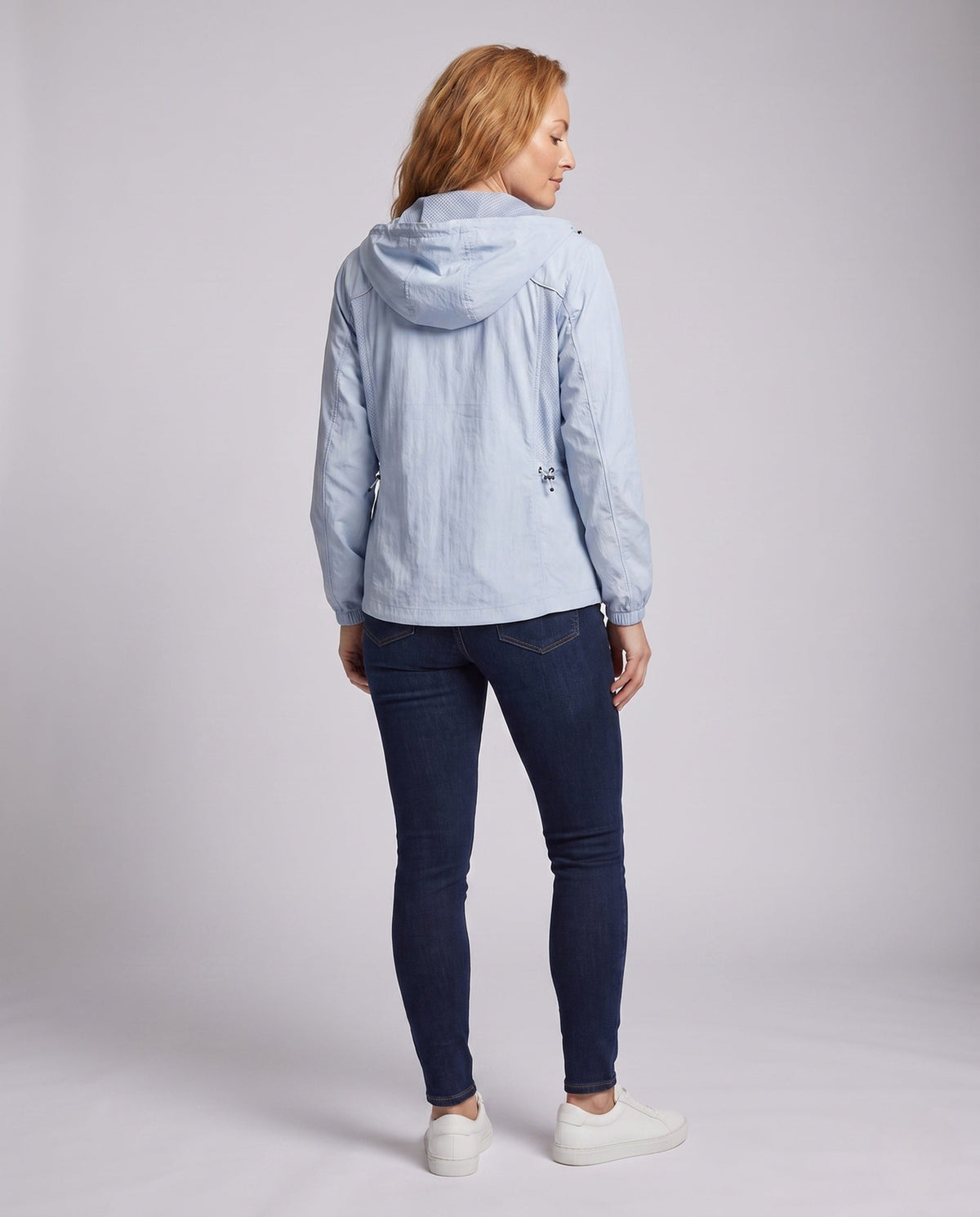 Women's UV Protection Outdoor Jacket with Breathable Properties - Back View