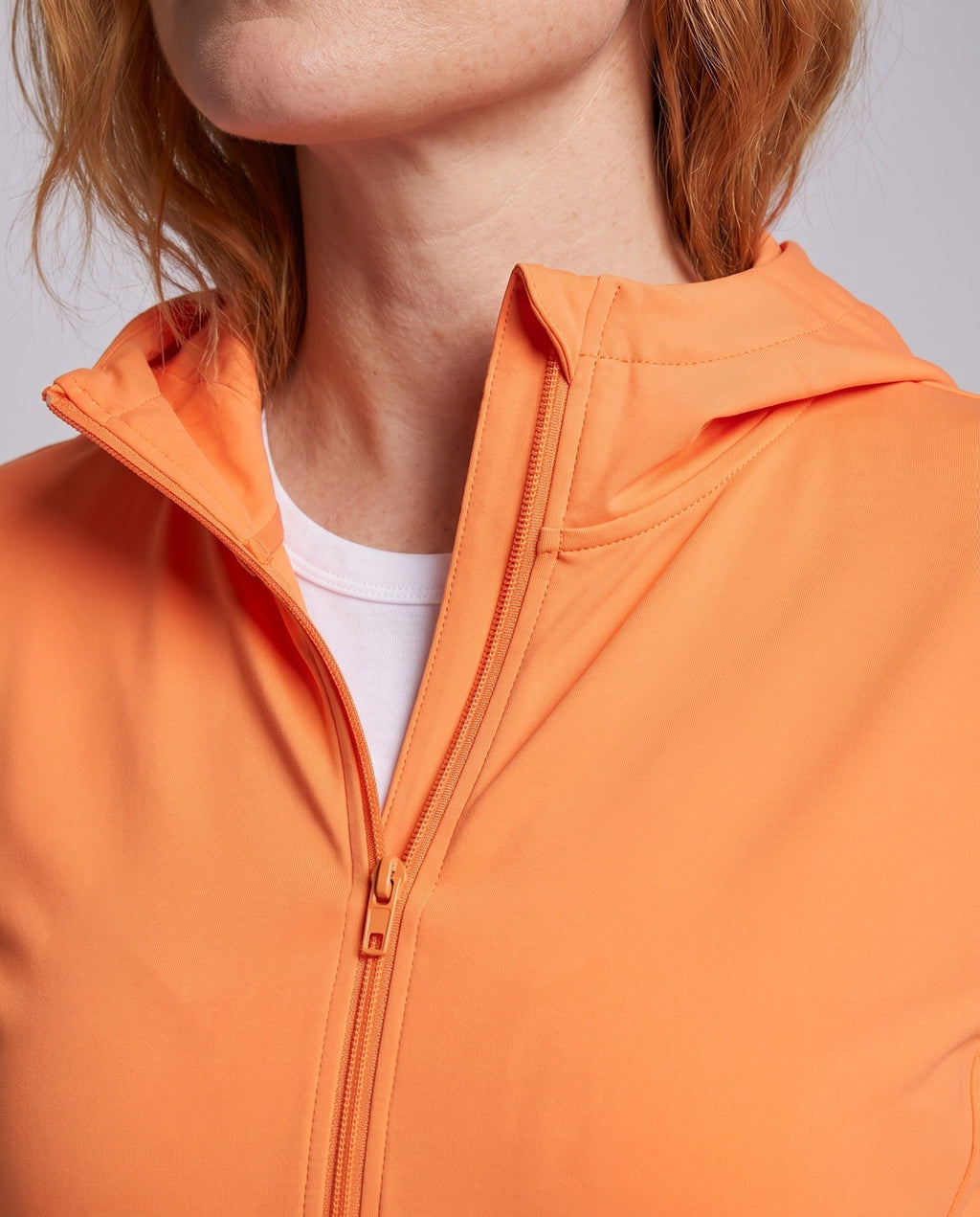 Women's UV Protection Jacket with Breathable Properties - Close-Up Detail