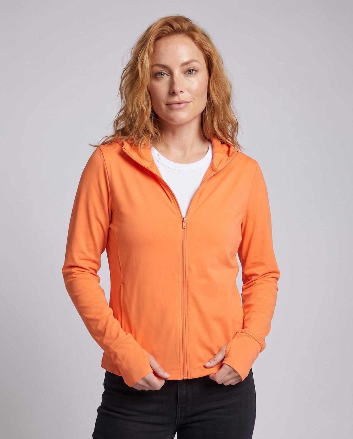 Women's UV Protection Jacket with Breathable Properties - Upper Body View