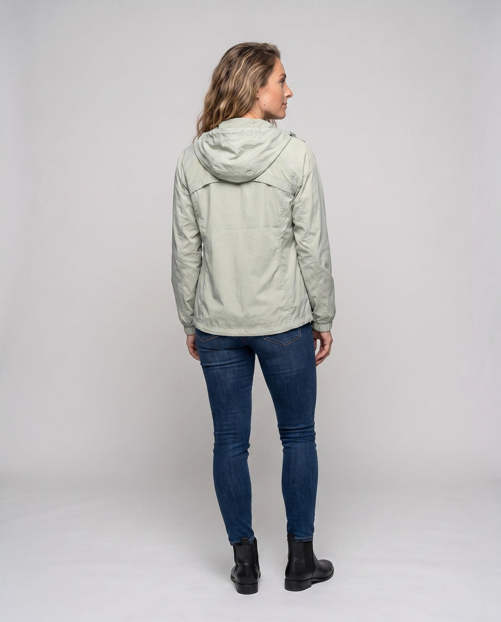 Women's Versatile Functional Jacket with Breathable Properties - Back View