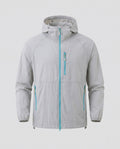 Women's Waterproof Lightweight Jacket with Functional Zipper Pockets