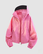 Women's Windproof Leisure Jacket with Reflectors