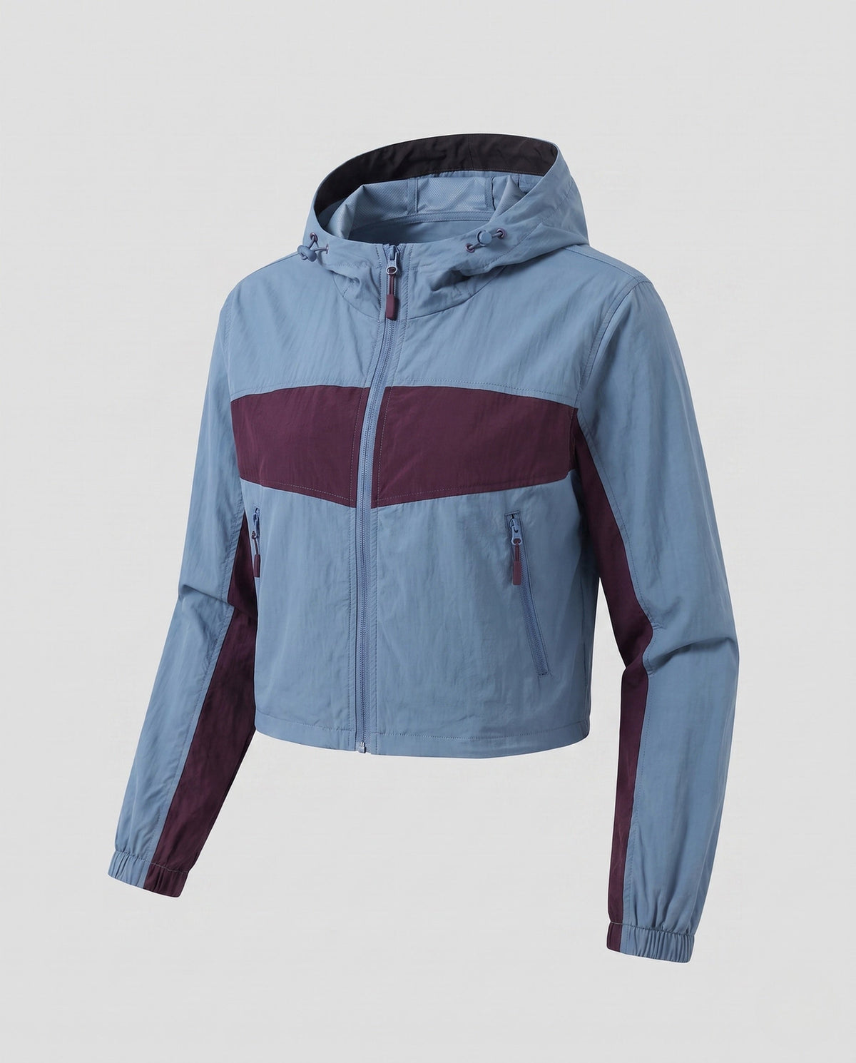 Women's Short Multifunctional Outdoor Jacket with Hood