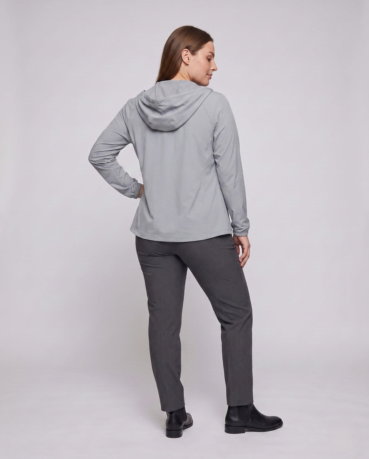 Women's Lightweight Functional Jacket with Breathable Properties - Back View