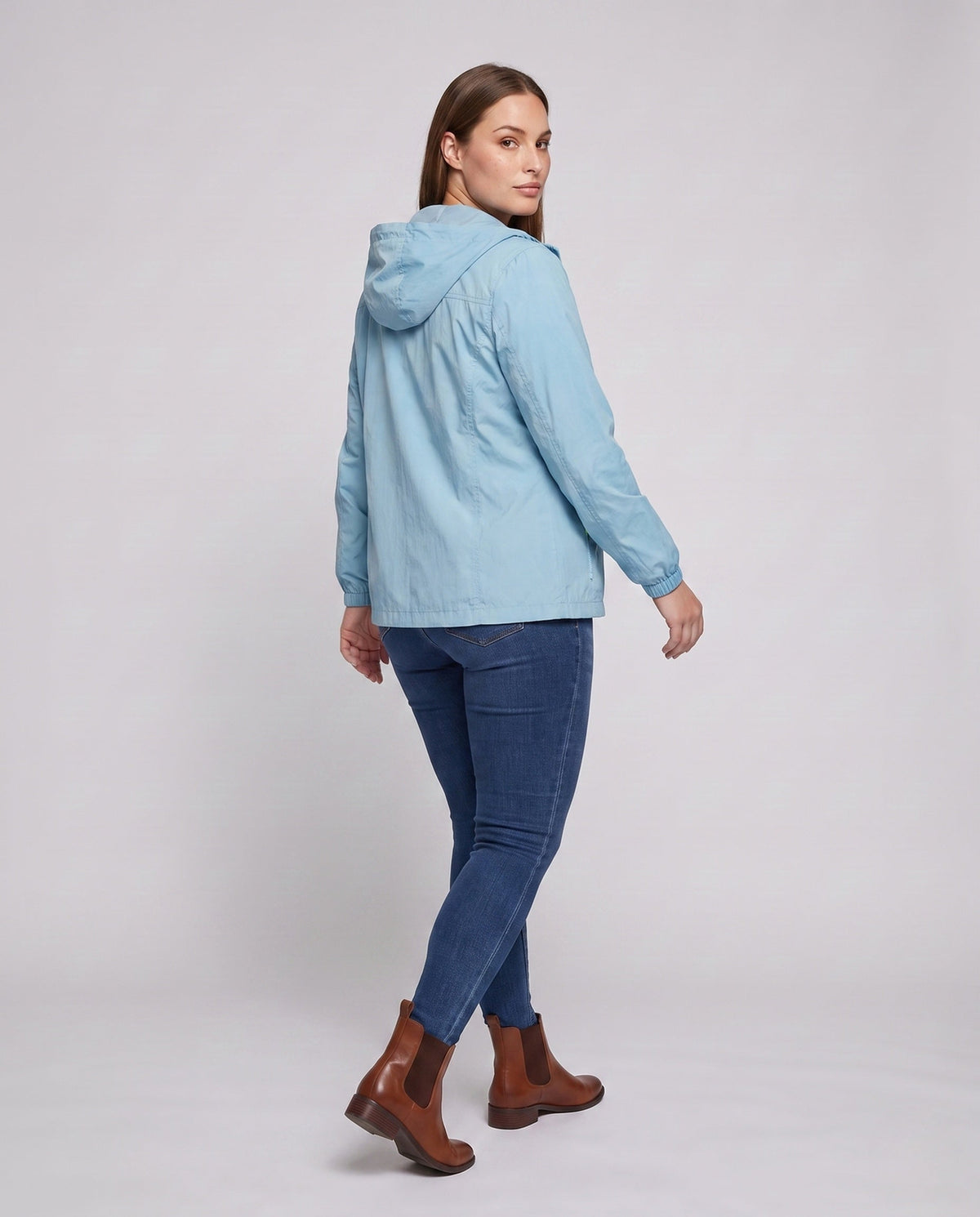 Women's Lightweight Functional Jacket with Breathable Inserts - Back View