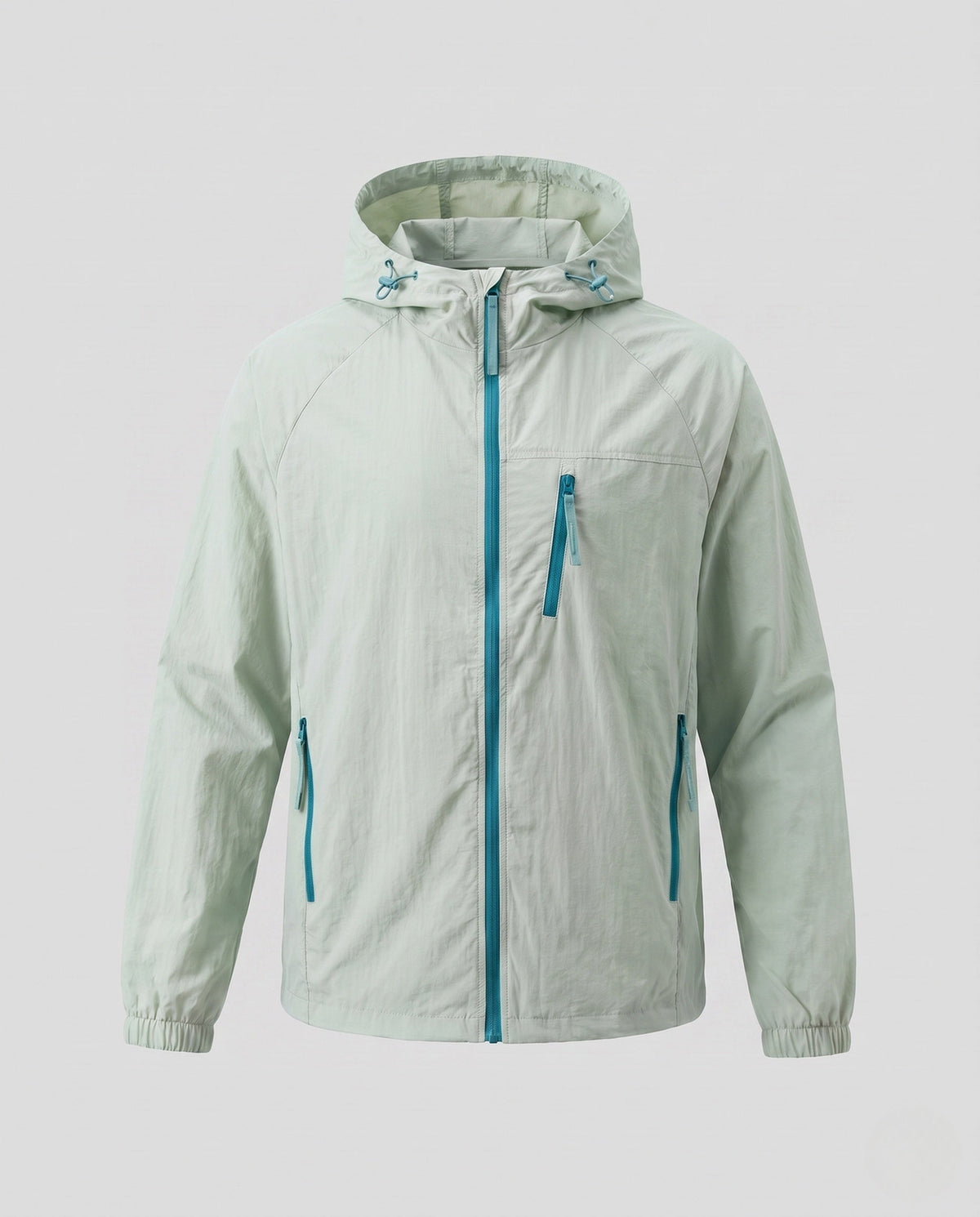 Women's Lightweight Outdoor Jacket with Adjustable Hood Area