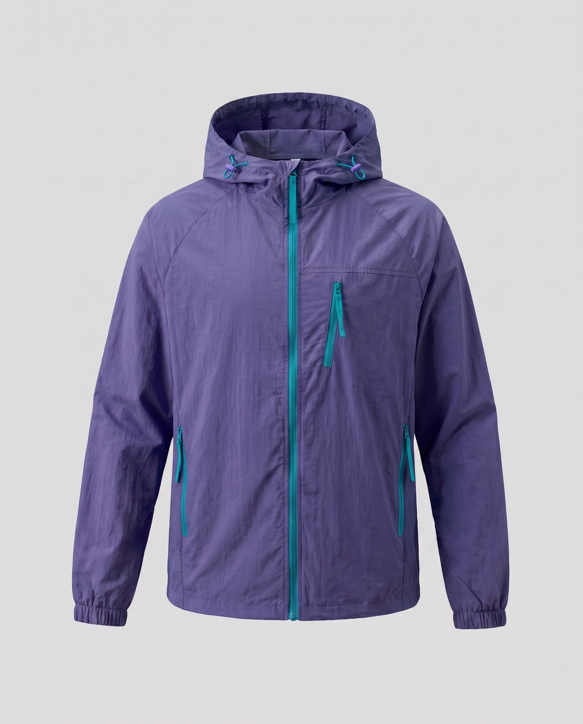 Women's Lightweight Outdoor Jacket with Adjustable Hood Area
