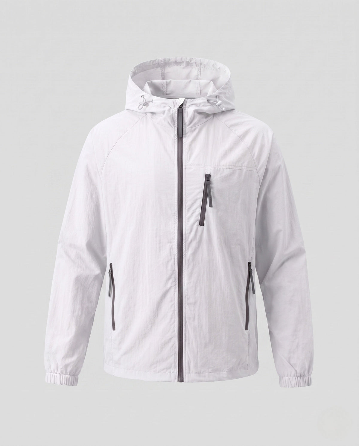 Women's Lightweight Outdoor Jacket with Adjustable Hood Area