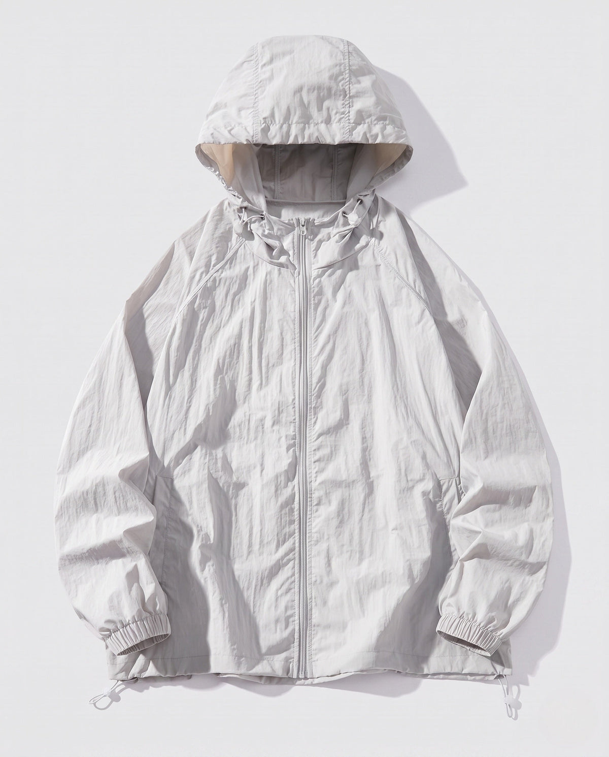 Women's Lightweight Outdoor Jacket with Adjustable Hood