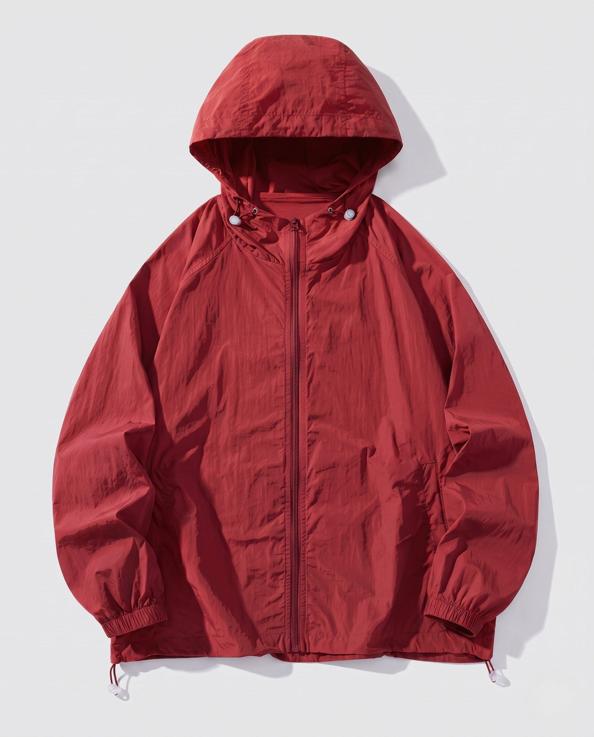 Women's Lightweight Outdoor Jacket with Adjustable Hood