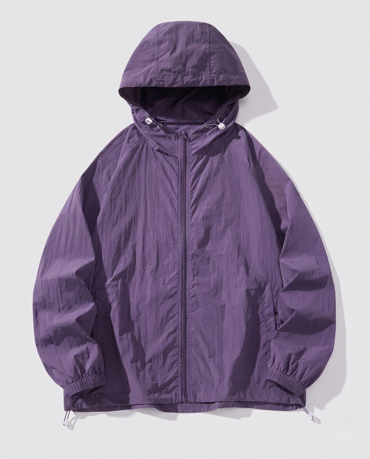 Women's Lightweight Outdoor Jacket with Adjustable Hood