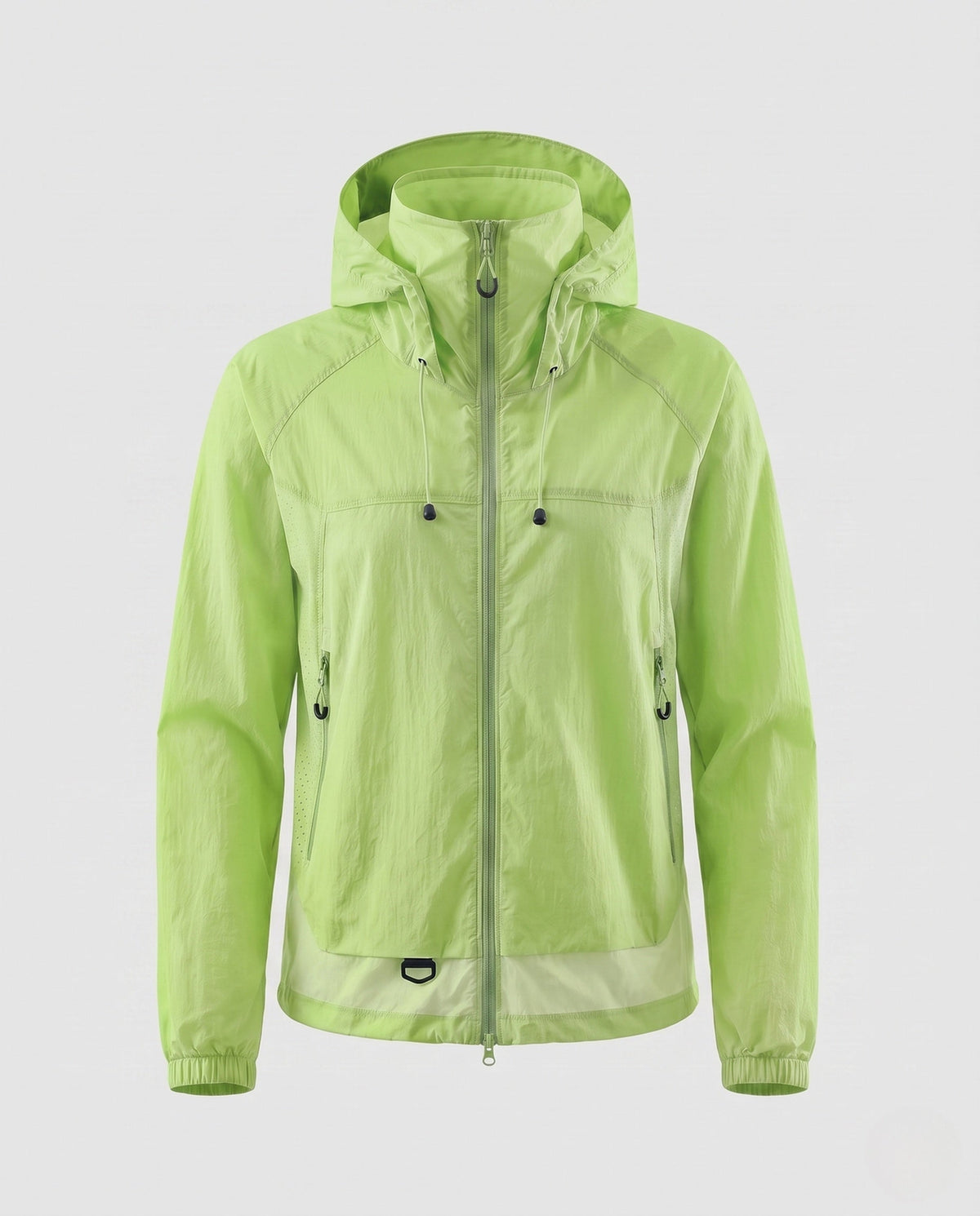 Women's Lightweight Rain Jacket with Breathable Features