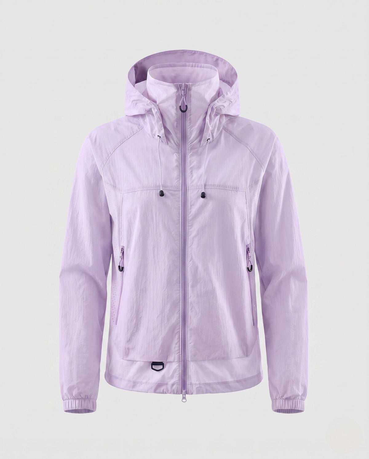 Women's Lightweight Rain Jacket with Breathable Features
