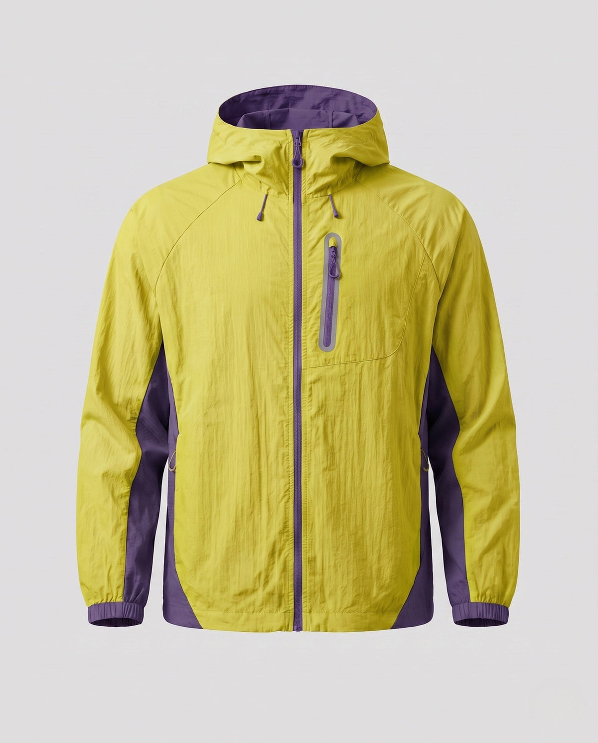 Women's Lightweight Sports Jacket with Adjustable Hood Area