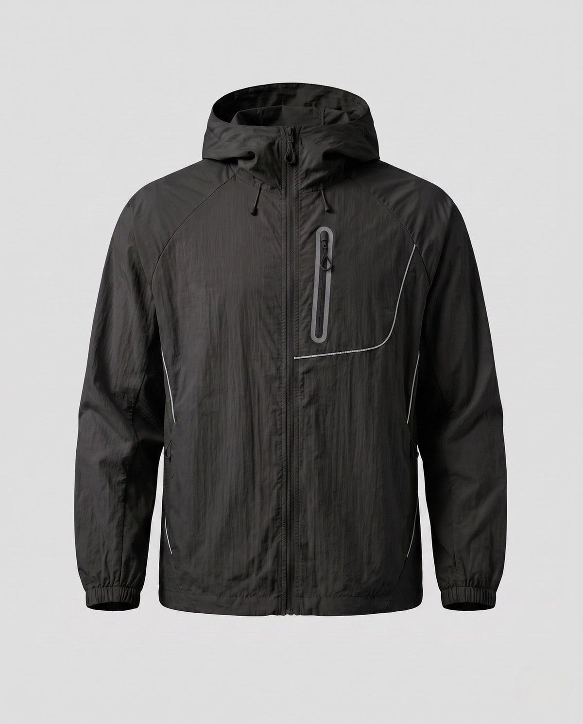 Women's Lightweight Sports Jacket with Adjustable Hood Area