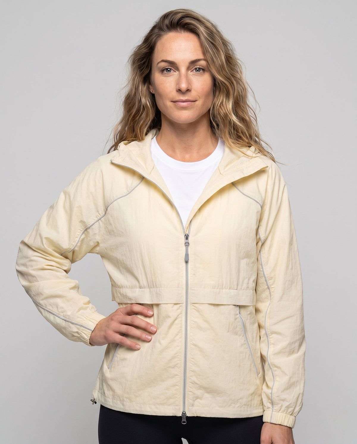 Women's Light and Breathable Outdoor Jacket - Upper Body View