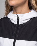 Women's Lightweight Water-Repellent Jacket with Breathable Properties - Close-Up Detail