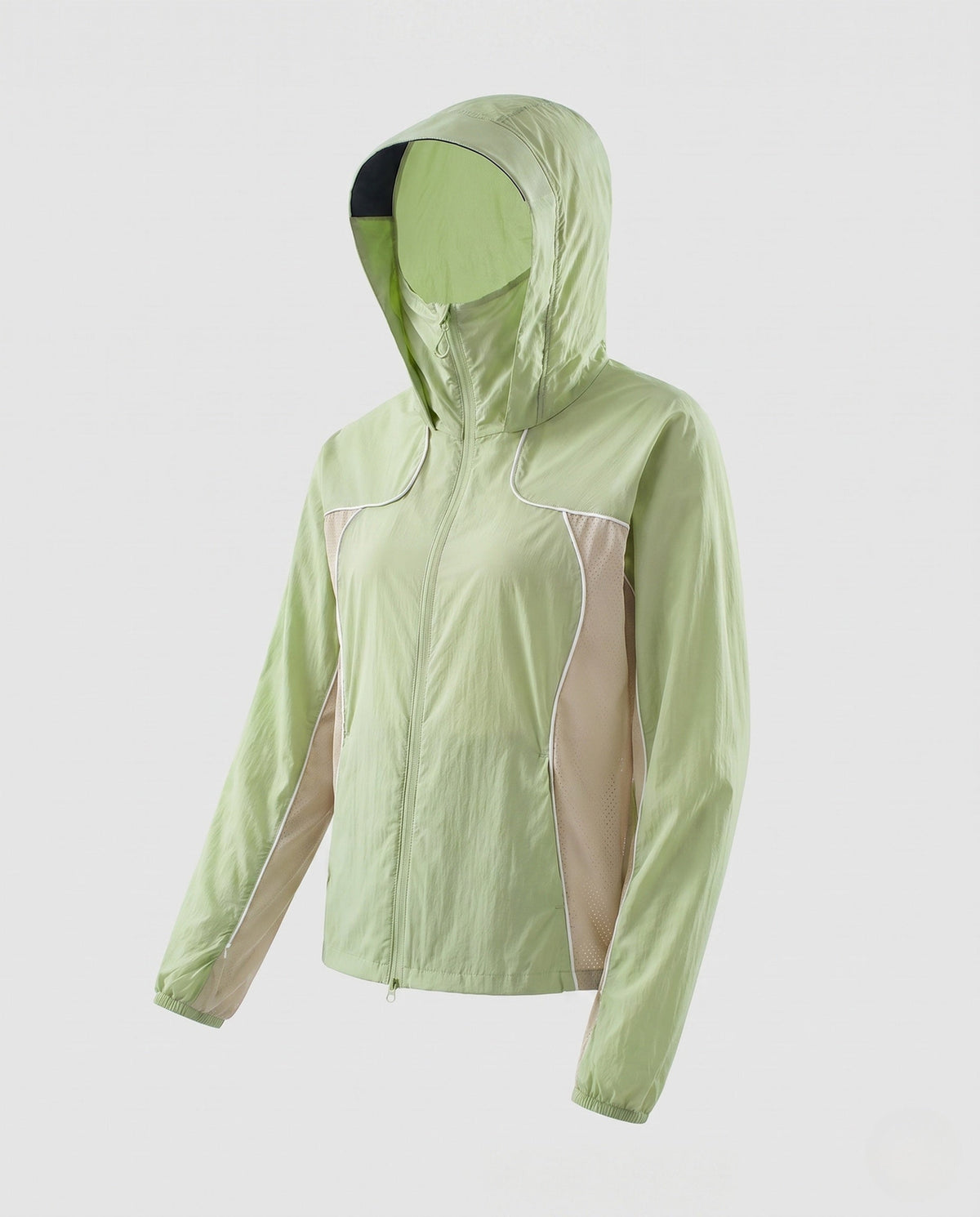 Women's Lightweight Windbreaker Jacket with Breathable Material
